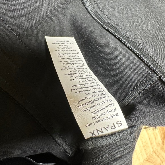 Spanx Women's The Perfect Pant Slim Straight Black Size 1X NWT #20254R NEW - Picture 7 of 11
